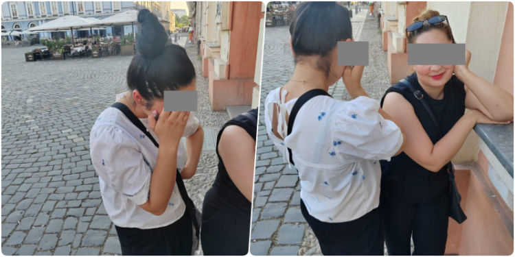 Plin de cerșetori, la Timișoara! Au reapărut tinerele care mint că strâng bani pentru persoane cu dizabilități