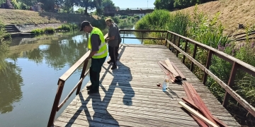 Parcurile din Timișoara, ținta vandalilor. Dacă-i vedeți, apelați Poliția Locală