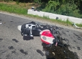 Accident pe șoseaua Timișoara – Reșița: doi tineri aflați pe o motocicletă au murit FOTO