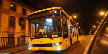 Se testează noile troleibuze din Timișoara înainte de probele pentru intrarea pe trasee