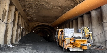 Mobilizare uriașă! Se lucrează la ambele tuneluri de pe lotul Margina – Holdea FOTO