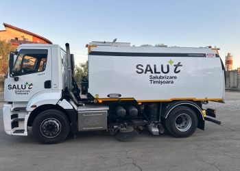 Noi utilaje mari pentru SaluT, compania de salubrizare a Timișoarei FOTO