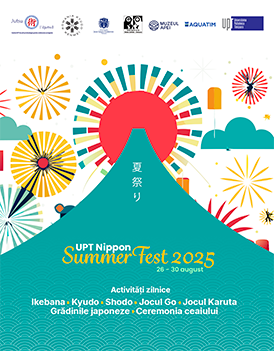 Ateliere de Ikebana și caligrafie japoneză, la UPT Nippon Summer Fest 2025