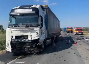 Trafic blocat pe Centura Lugojului. Un șofer și-a pierdut viața în accident