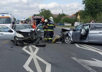 Accident la Șag. 3 femei au ajuns la spital