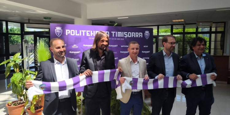 Dan Alexa, prezentat oficial ca antrenor Poli Timișoara
