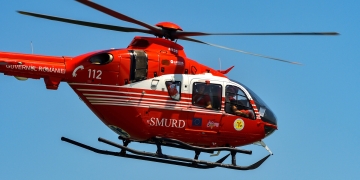 Muncitor surprins de un mal de pământ surpat, în Timiș! A fost solicitat elicopterul SMURD