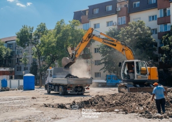 Noi locuri de parcare în locul fostelor garaje din Calea Aradului din Timișoara