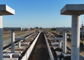 Au fost finalizate 20% din lucrările de reabilitare a căii ferate Ronaț Triaj – Arad