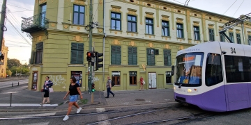 Primele tramvaie Armonia circulă pe linia 7 din Timișoara FOTO