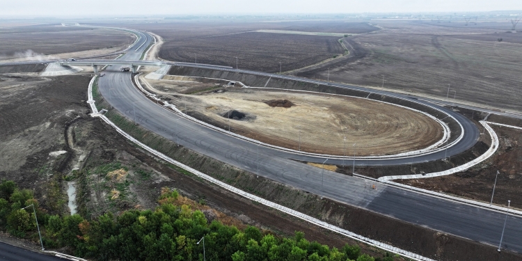 Noul drum de legătură al Timișoarei cu autostrada A1: stadiul lucrărilor a ajuns la 92% FOTO