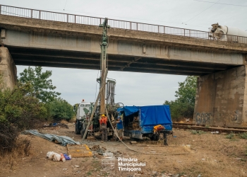 Studiu geotehnic la pasajul Slavici-Polonă! Primăria Timișoara va construi altul modern în loc FOTO