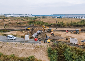 Circulație feroviară întreruptă în zona gării din Remetea Mare, în această săptămână