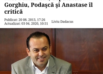 Sorin Șipoș, senator USR de Timiș: „Ilie Bolojan vs. Alin Popoviciu. Ce contrast!”