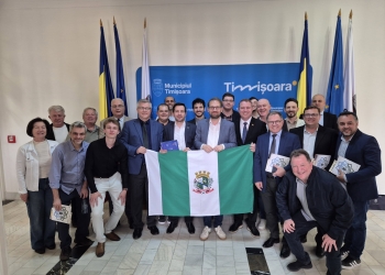 Primarul Dominic Fritz a primit vizita unei delegații economice din Brazilia FOTO