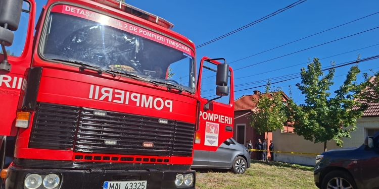 Bărbat rănit în urma unei explozii urmată de incendiu, la Timișoara