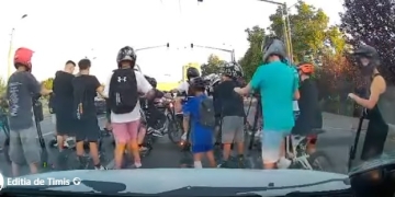 Micii amatori de senzații tari, identificați. Toți sunt din Dumbrăvița. Părinții au scăpat cu avertisment