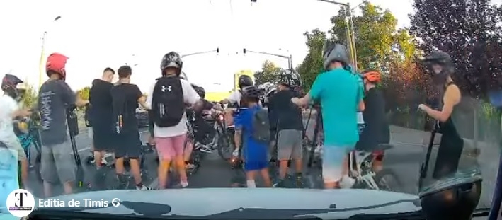 Micii amatori de senzații tari, identificați. Toți sunt din Dumbrăvița. Părinții au scăpat cu avertisment