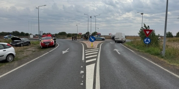 3 persoane rănite într-un accident rutier în Timiș