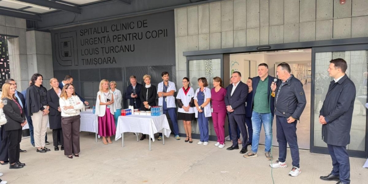 Start pentru noul Spital de Copii din Timișoara: Primele urgențe au fost tratate în noua clădire