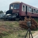 Accident feroviar în Timiș! O mașină a fost lovită de un automotor cu 30 de călători