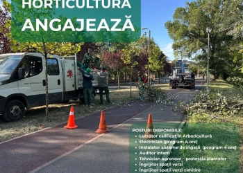 Horticultura Timișoara face angajări
