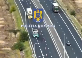 Razie pe Autostrada Vestului! Polițiștii au aplicat sute de amenzi