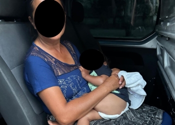 Un bărbat orb forțat de soție să apeleze la mila publică și o femeie cu un copil de doi ani la cerșit, depistați de polițiștii locali din Timișoara FOTO