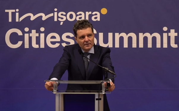 Nicușor Dan, în deschiderea Timișoara Cities Summit: Relația dintre marile orașe europene și statele europene este una dezechilibrată