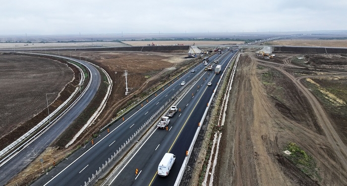 Noul drum de legătură al Timișoarei cu autostrada A1: stadiul lucrărilor a ajuns la 92% FOTO