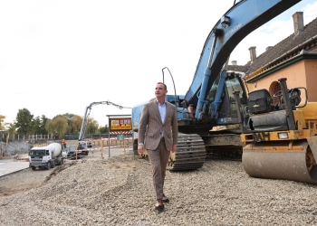 Grad de progres de 10% pe șantierul centrului de recuperare medicală din Lovrin FOTO