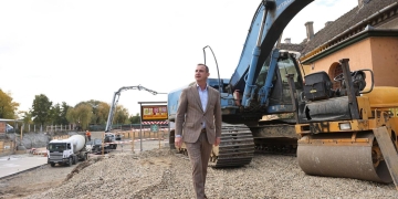 Grad de progres de 10% pe șantierul centrului de recuperare medicală din Lovrin FOTO