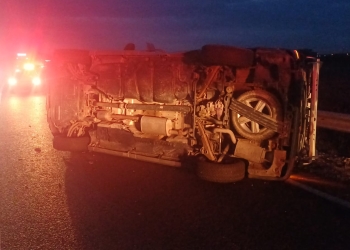 Accident pe centura Timișoarei! Un microbuz s-a răsturnat