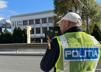 Peste 100 de șoferi, amendați de către polițiștii din Timiș pentru viteză prea mare