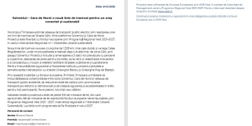 Solventul – Gara de Nord: o nouă linie de tramvai pentru un oraș conectat și sustenabil