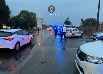 Razie în cartierele Plopi și Kuncz din Timișoara. S-a lăsat cu amenzi și permise suspendate