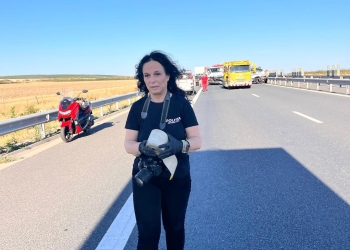 O polițistă din Timiș, salvarea unei octogenare dispărută de acasă