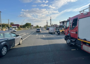 Bărbat rănit la Șag, după ce a căzut de pe motocicletă