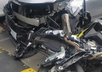 Accident grav la Timișoara! O șoferiță a lovit un motociclist