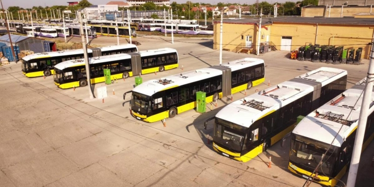 Autobuzele electrice ale Timișoarei, asigurate cu CASCO