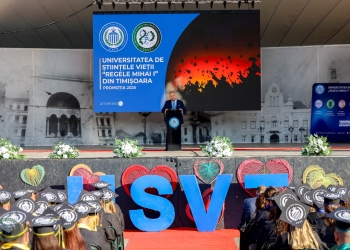 Emoție la absolvirea promoției 2025 a Universității de Științele Vieții „Regele Mihai I” din Timișoara FOTO