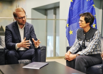 Dominic Fritz s-a întâlnit la Bruxelles cu comisara europeană pentru extindere FOTO