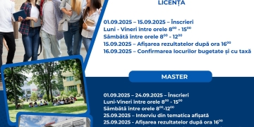 Admitere USVT 2025, sesiunea de toamnă