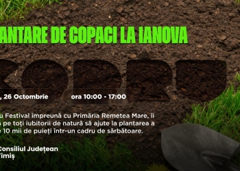 Muzica și plantatul de copaci vor merge mână în mână la Ianova, în weekend