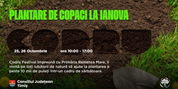 Muzica și plantatul de copaci vor merge mână în mână la Ianova, în weekend