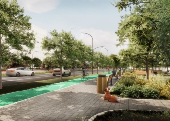 Benzi pentru autobuze, piste pentru biciclete și mai puține parcări – cum va arăta Magistrala Verde