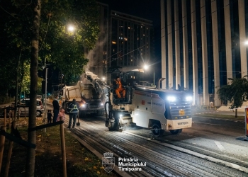 Dominic Fritz: „Am început amenajarea culoarului dedicat autobuzelor pe Take Ionescu” FOTO