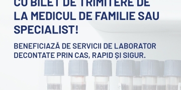 Analize gratuite la Louis Țurcanu, atât pentru copii cât și pentru adulți