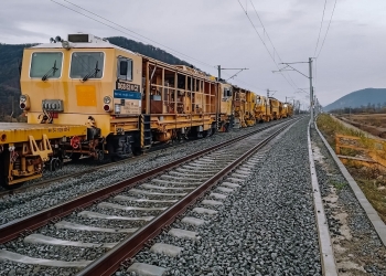 CFR deschide circulația feroviară pe o nouă variantă de traseu din vestul țării FOTO