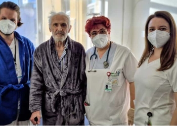 A învins sepsisul la 101 ani. Lecția de curaj a celui mai vârstnic pacient tratat la Spitalul Victor Babeș